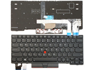 Original New Lenovo Thinkpad X13 X13 Yoga Laptop Keyboard US Black With Backlit