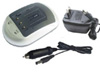 Battery Charger for CANON DV-FV M100 (JAN), FVM20, HG10, HV30, iVIS DC300, iVIS HG10, iVIS HV30, IXY DVM3, MD225, MD245, MD265, PC1018, VIXIA HG10, VIXIA HV30, CANON Elura, EOS, FV, DV, MV, MVX, PowerShot G, PowerShot S, ELURA MC, Digtal Rebel XT, Optur..