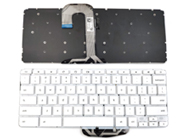 Original New HP Chromebook 14 G5 Series Laptop Keyboard US White Without Frame