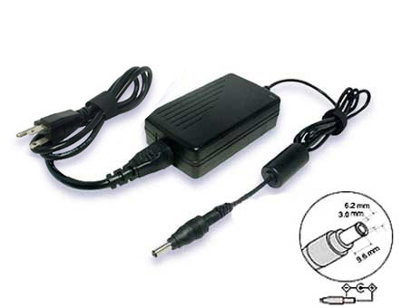 Replacement Laptop AC Adapter for TOSHIBA L5/080TNLN, Libretto U105, Qosmio E10, TOSHIBA Libretto U100 Series, TOSHIBA Portege 1410, 1800, 1805, 2000, 2410, 2500, 2600, 2800, 2805, 3500, 4000, 5000, 5105, 7000, M300, R200, R400, R500 Series, TOSHIBA Sat..