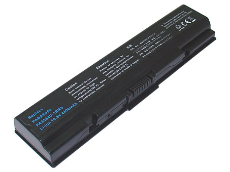 Replacement for TOSHIBA L300 series,Dynabook AX series,Satellite A200, A205, A210, A215, M200, M205, M210, Satellite Pro A200 Series Laptop battery (Li-ion 4400mAh)