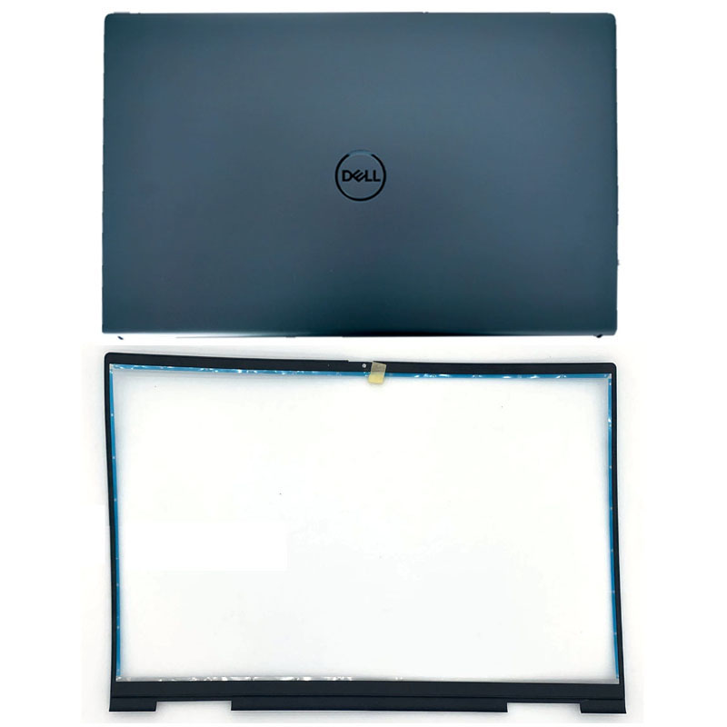 New Dell Inspiron 16 Plus 7610 Laptop LCD Back Cover Lid 0HNYF4 Blue Top Case & LCD Front Bezel 0CXX81