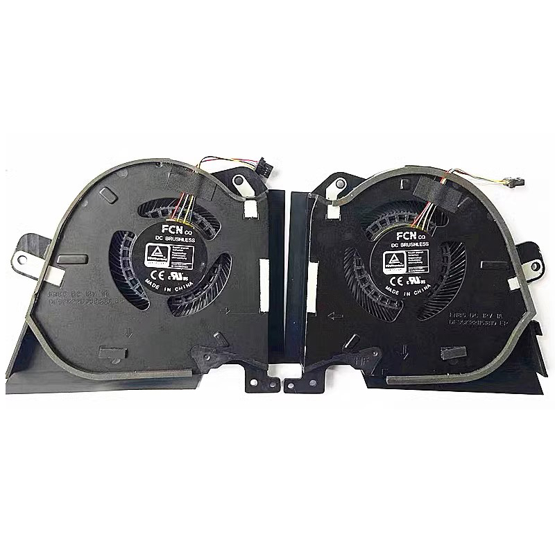 New Asus ROG Zephyrus Duo 15 GX551 GX551Q GX551QS GX551QM GA551QS CPU & GPU Cooling Fan L + R One Pair DC12V