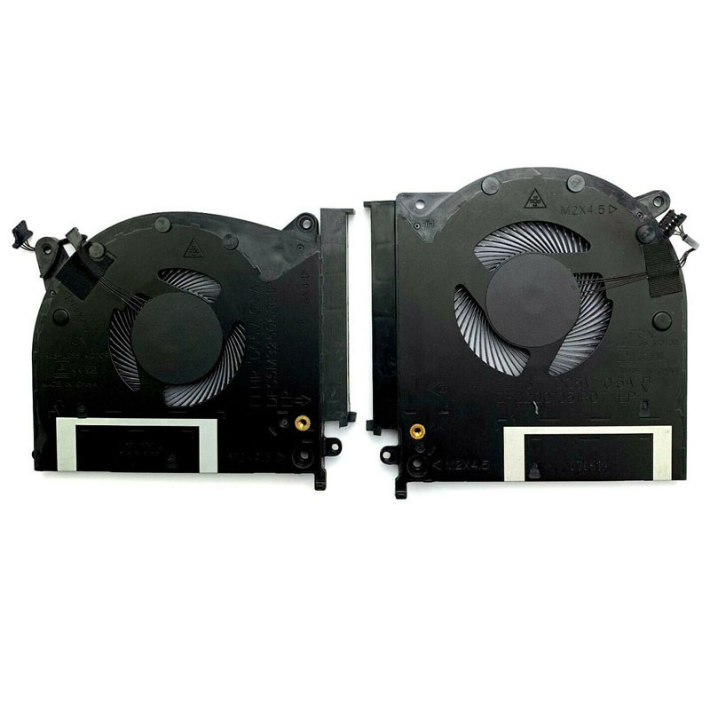 New Dell Alienware M15 R2 N18E 5V CPU & GPU Cooling Fan 0X9FRW DFS5M325063B1P DFS2001051R0T (Not For 12V)