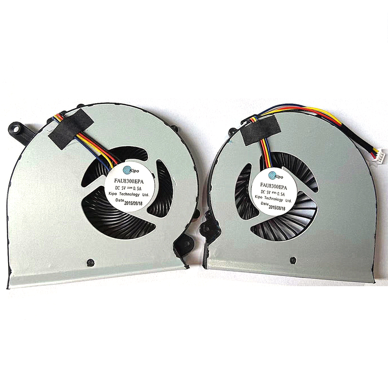 New Gigabyte Aero 15 15X Aero 14 Gigabyte RP64W RP65W CPU GPU Cooling Fan Set