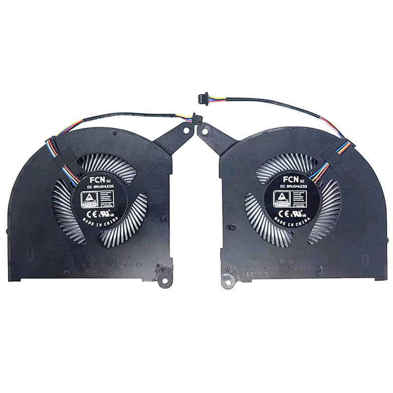 New Gigabyte Aero 16 17 KE5 YE5 XE4 XE5 RP86YE RP87YE5 CPU & GPU Cooling Fan FP2D DFSCL12E064867 DFSCM227163927