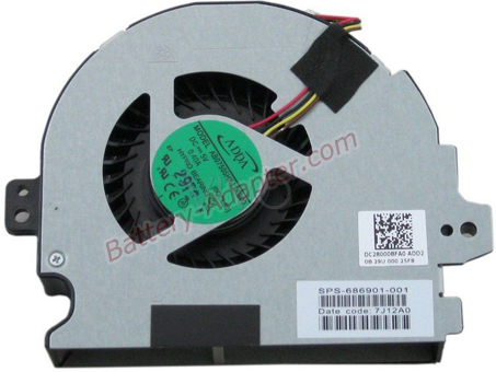 HP Envy M6 M6-1000 M6T M6T-1000 M-1200 M-1100 Series CPU Cooling Fan 686901-001