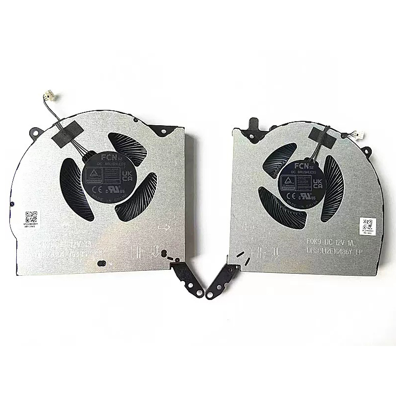 New Lenovo Legion Pro 5 16ARX8 16IRX8 Legion Pro 7 16ARX8H 16IRX8 16IRX8H CPU & GPU Cooling Fan 12V DFSCL12E06486Y-FQK8 DFSCL12E16486Y-FQK9