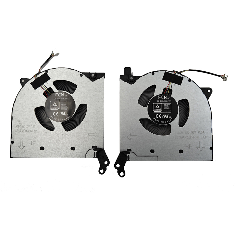 New Lenovo Legion 5-15ACH6H 5-17ACH6H Y7000 Y7000P R7000 R7000P 2021 Laptop CPU & GPU Cooling Fan 10V RTX3060