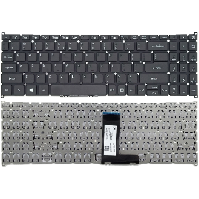 Original New Acer Aspire 3 A315-54 A315-54G Aspire 5 A515-54 A515-54G Keyboard US Black