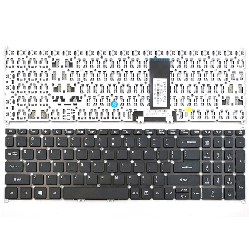 New Acer Aspire 3 A317-32 A317-51 A317-51G A317-52 Laptop Keyboard US Black