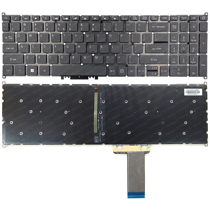 New Acer Aspire A317-32 A317-51 A317-51G A317-52 A715-74 A715-74G A715-75G Series Laptop Keyboard US Backlit