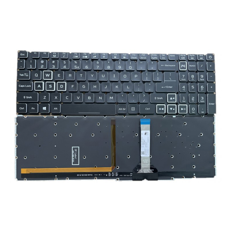 New Acer Predator Helios 300 PH315-54 Nitro 5 AN515-56 AN515-57 AN517-54 AN517-54-77KG AN517-53 Keyboard US Backlit