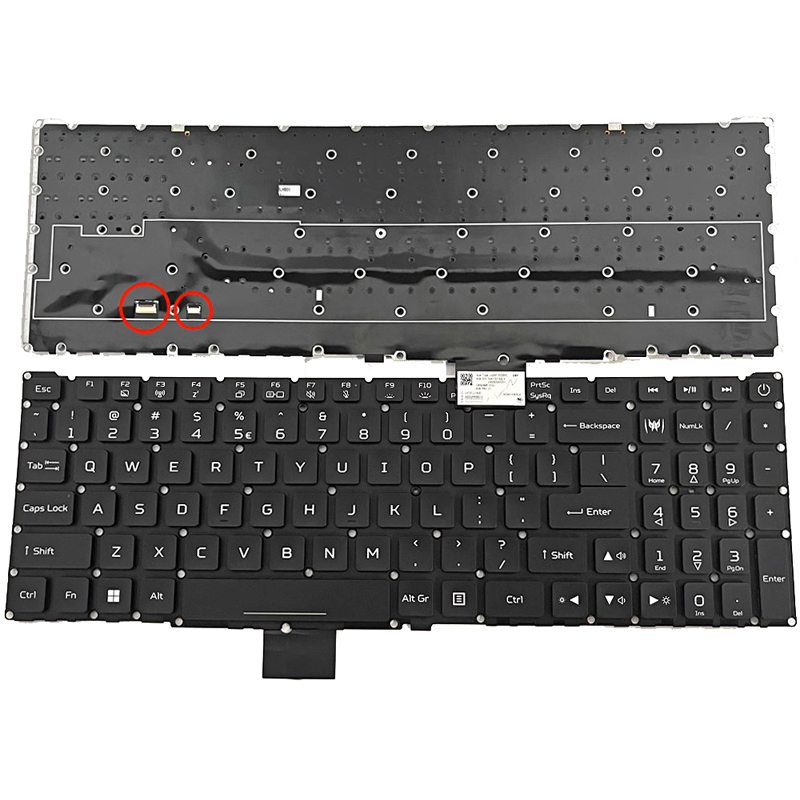 New Acer Predator Helios 16 PH16-71 Gaming N23Q1 Laptop Keyboard US Backlit