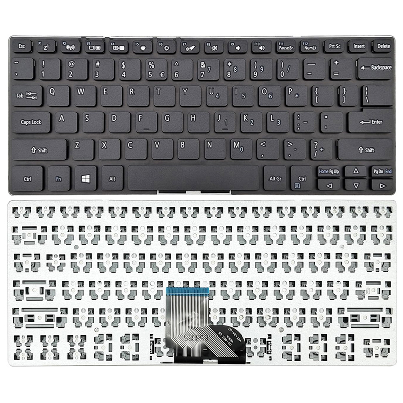 New Acer Spin 1 SP111-32N N17H2 SP111-33 SP111-34N Series Laptop Keyboard US Black Without Backlit