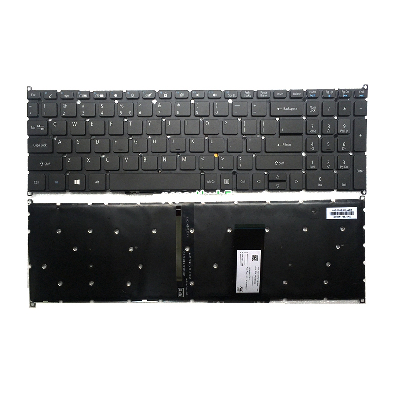 Original New Acer Spin 5 SP515-51 SP515-51GN SP515-51N Series Laptop Keyboard US Backlit