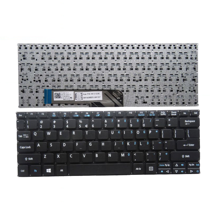 Original New Acer Aspire Switch 10 SW5-011 SW5-012P SW5-011-18TY Laptop Keyboard US Black