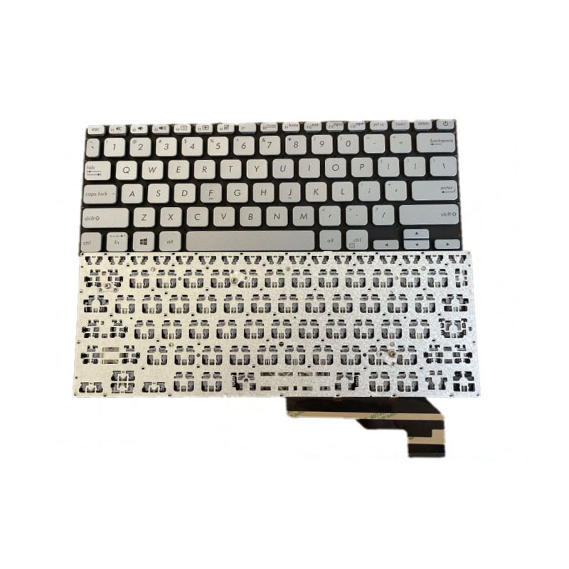 New Asus ADOL14F ADOL14FA A403F S403F X403F Laptop Keyboard US Silver Without Backlit