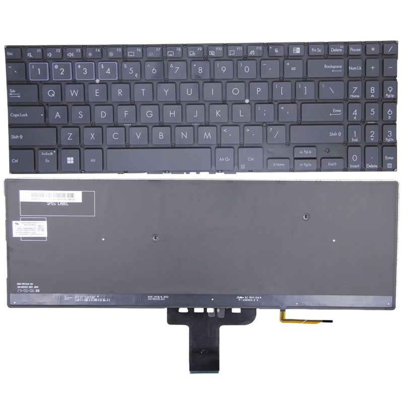 New Asus Expertbook B1500 B1500C B1500CEAE P1450 PX555C BW450 Series Laptop Keyboard US Backlit