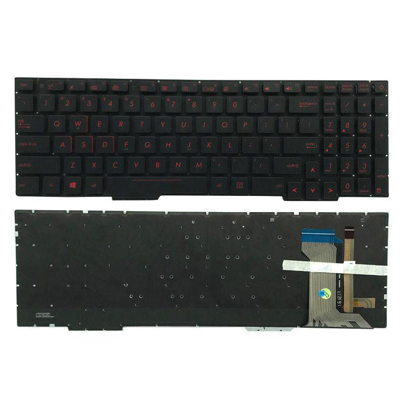 New Asus ROG FX553VD FX753VD FX53VD FZ53V ZX53VD ZX73VD Keyboard US Backlit