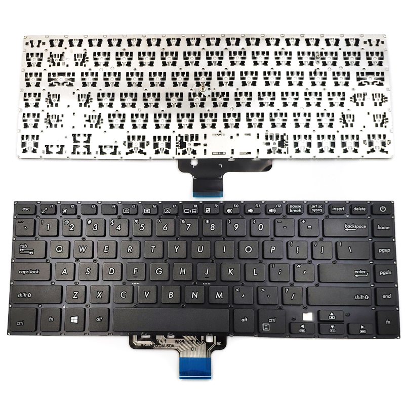 Original New Asus VivoBook S15 S510 S510UA S510UA-DS71 S510UN S510UQ Laptop Keyboard US Black