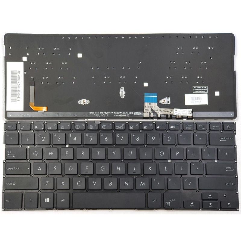 Original New Asus ZenBook UX331FA UX331FAL UX331FN UX331UA UX331UN Keyboard US Black With Backlit