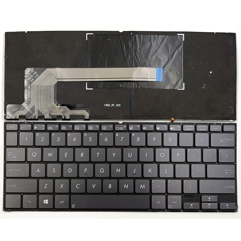 Original New Asus UX370 UX370U UX370UA-XH74T Q325U Q325UA Series Laptop Keyboard US Black With Backlit