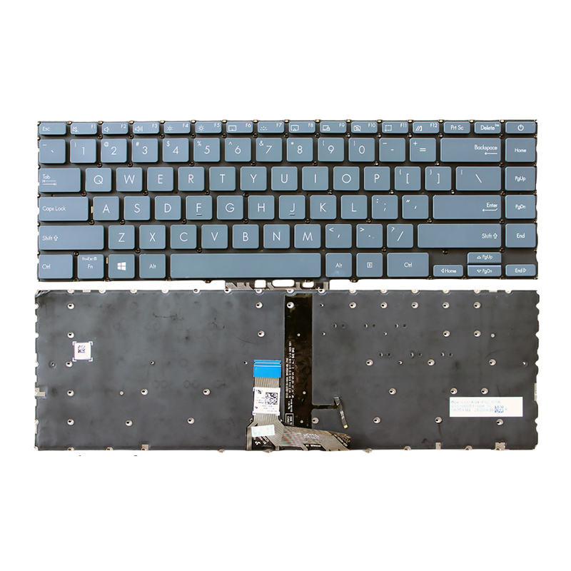 New Asus ZenBook 14 UX425 UX425E UX425EA UX425JA UX425IA UM425IA Keyboard US Black With Backlit