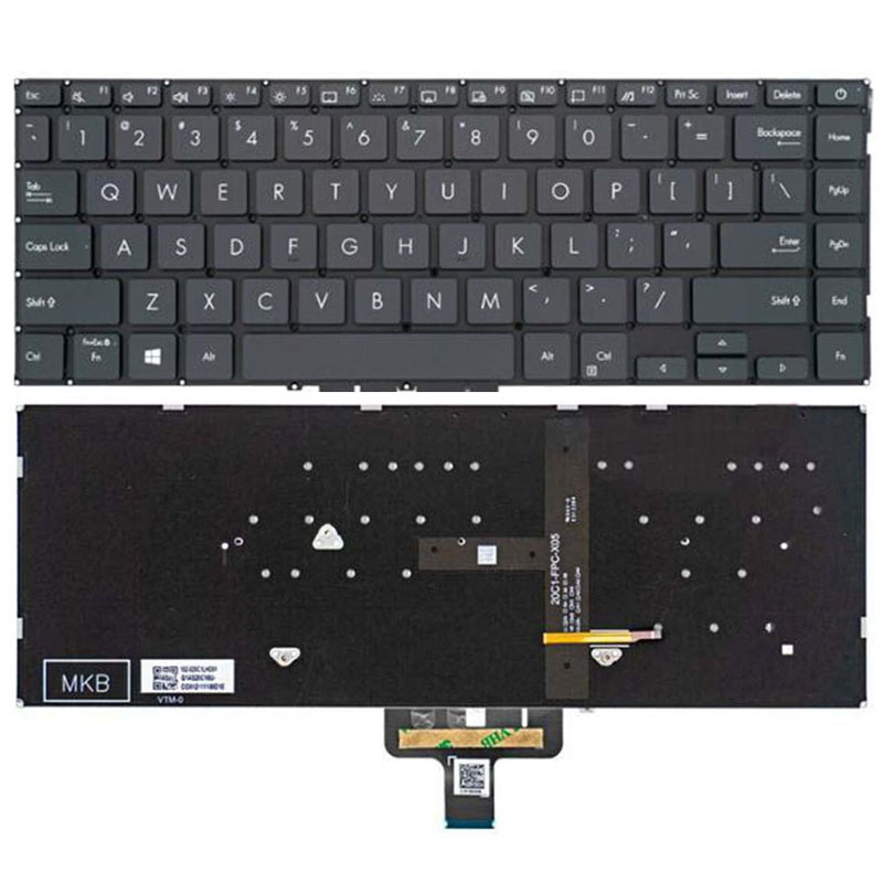 New Asus ZenBook 14 UX435 UX435E UX435EGL UX435EAL U4800/EGL Laptop Keyboard US Backlit