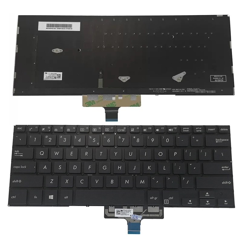 New Asus Zenbook Flip 14 UX461 UX461FA UX461FN UX461UA UX461UN Series Laptop Keyboard US Backlit