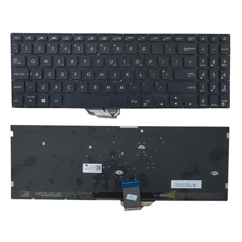 New Asus Vivobook S15 X530 K530 S530F S530UA X530F X530FA X530UN Keyboard US Black With Backlit