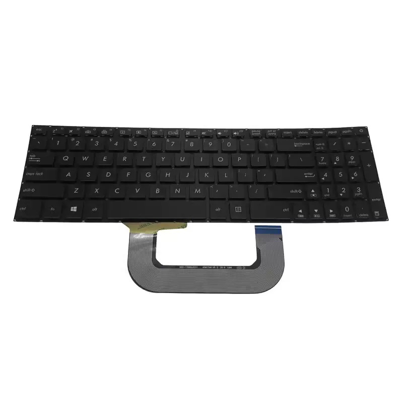 New Asus VivoBook 17 A705UA N705 X705 X705MA X705NC X705UA Keyboard US Black Without Backlit