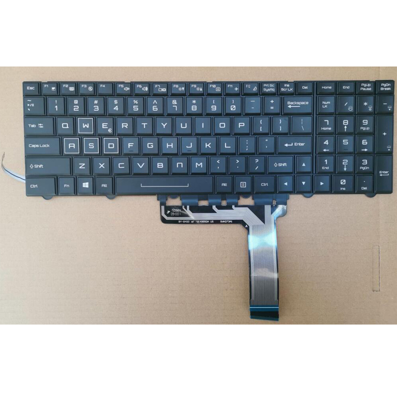 Original New Clevo P750DM P750ZM P751DM P751ZM P770DM P771ZM P775DM P870ZM Series Laptop Keyboard US Backlit