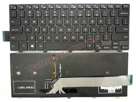 Original New Dell Inspiron 14C 14M 3442 5447 7447 Series Laptop Keyboard With Backlit