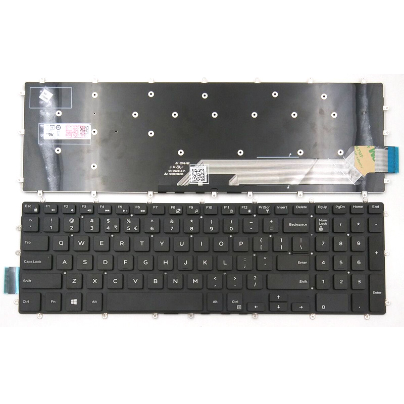 Original New Dell Inspiron 5565 5567 5570 5575 7566 7567 5765 5767 5770 5775 Keyboard US Black