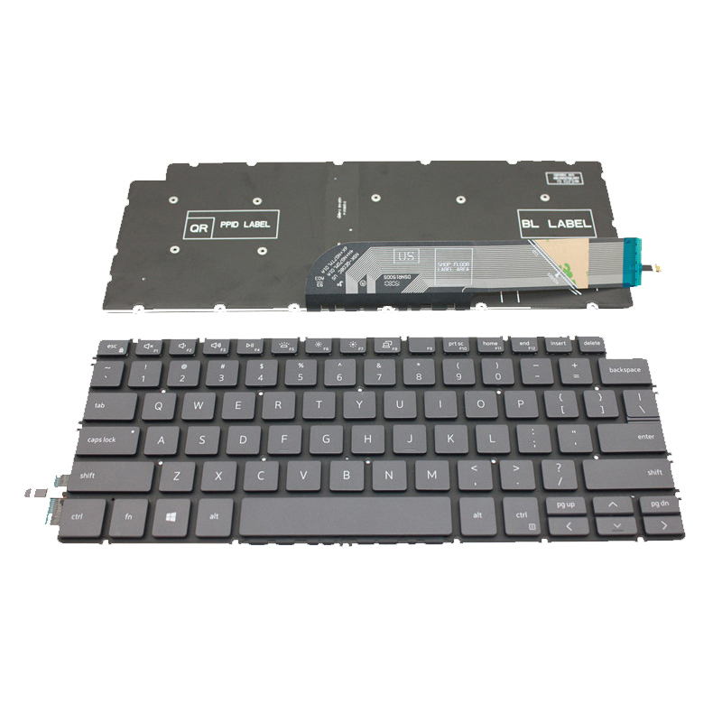 Original New Dell Inspiron 13 5390 5391 7391 14-7490 7491 5493 5498 Keyboard US Black With Backlit