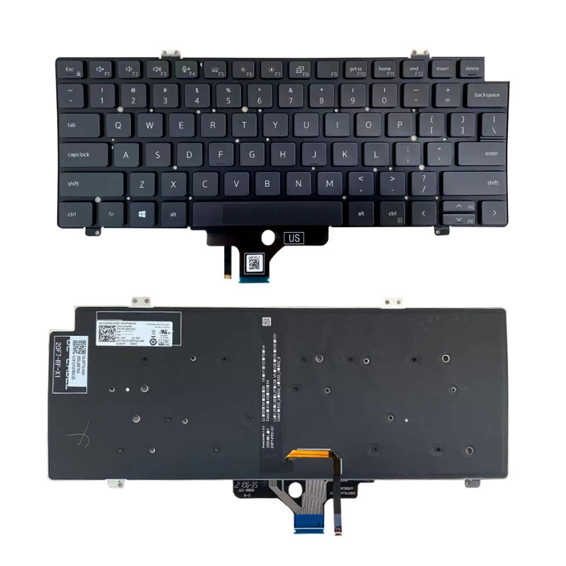 New Dell Latitude 5420 7420 7520 Laptop Keyboard US Black With Backlit 0CW3R5