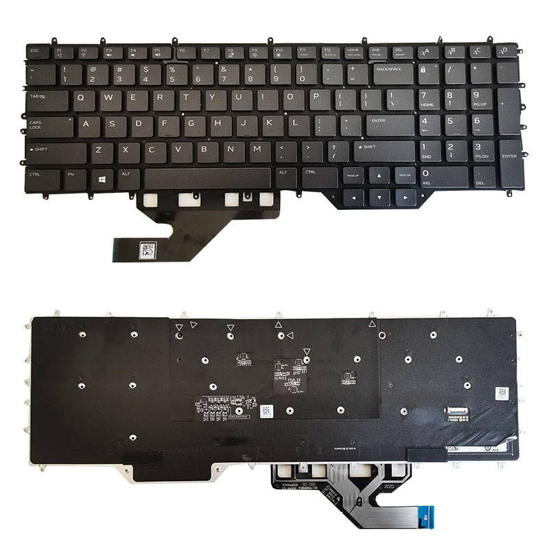 New Genuine US Per-Key RGB Backlit Keyboard For Dell Alienware M17 R3 M17 R2 OH8FJC