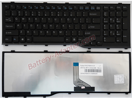 Fujitsu Lifebook A532 AH532 N532 NH532 Series keyboard