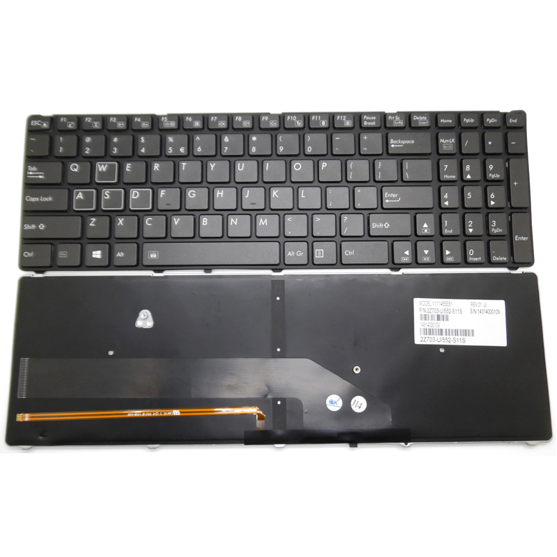 New Gigabyte P25K P25W V2 P25W-CF1 P25W-CF2 P25W-CF3 P25X V2 Keyboard US Backlit