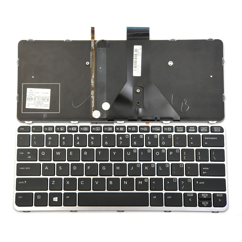 New HP Elitebook Folio 1020 G1 1030 G1 Laptop Keyboard US Black With Backlit 804214-001 752962-001