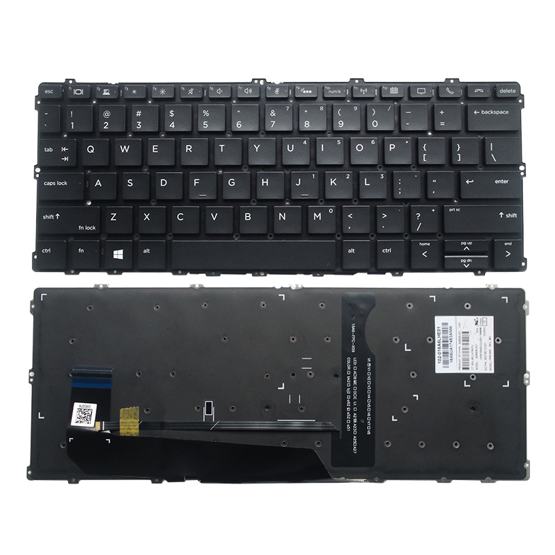 Original New HP EliteBook x360 1030 G2 1030 G3 Notebook PC Keyboard US Backlit 918018-001