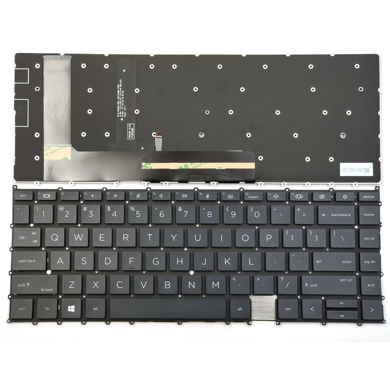 New HP EliteBook x360 1040 G7 1040 G8 Keyboard US Black With Backlit LK132YK1A00