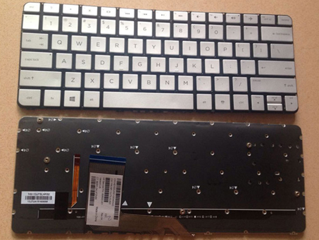 Original New HP Spectre X360 13-4000 13T-4000 13-4103DX US Backlit Keyboard Sliver