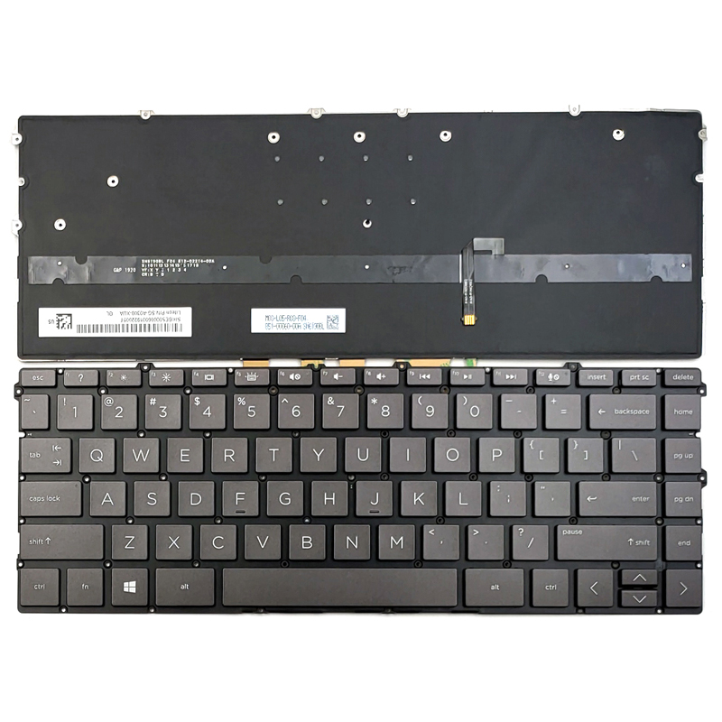 Original New HP Spectre x360 13-AW 13-AW0003DX 13-AW0013DX Keyboard US Backlit Brown