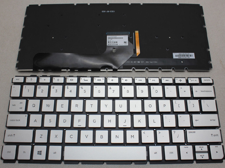 Original New HP Envy 13-D010CA 13-D010NR 13-D023CL 13-D040WM 13-D100 Silver Keyboard Backlit US