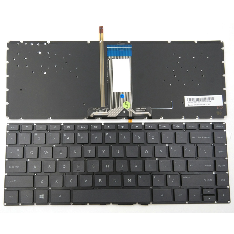 Original New HP Pavilion 14-AB 14-AB057CA 13-U 13-U020CA M3-U M3-U003DX Black Keyboard US Backlit