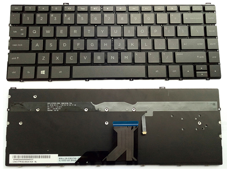 Original New HP Spectre x360 13-W000 13-W013DX 13-W020CA 13-AC000 Laptop Keyboard US Backlit Brown