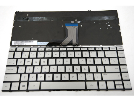 Original New HP Spectre x360 13-W010CA 13-W013DX 13-W020CA 13-W023DX 13-W063NR Silver Keyboard US Backlit