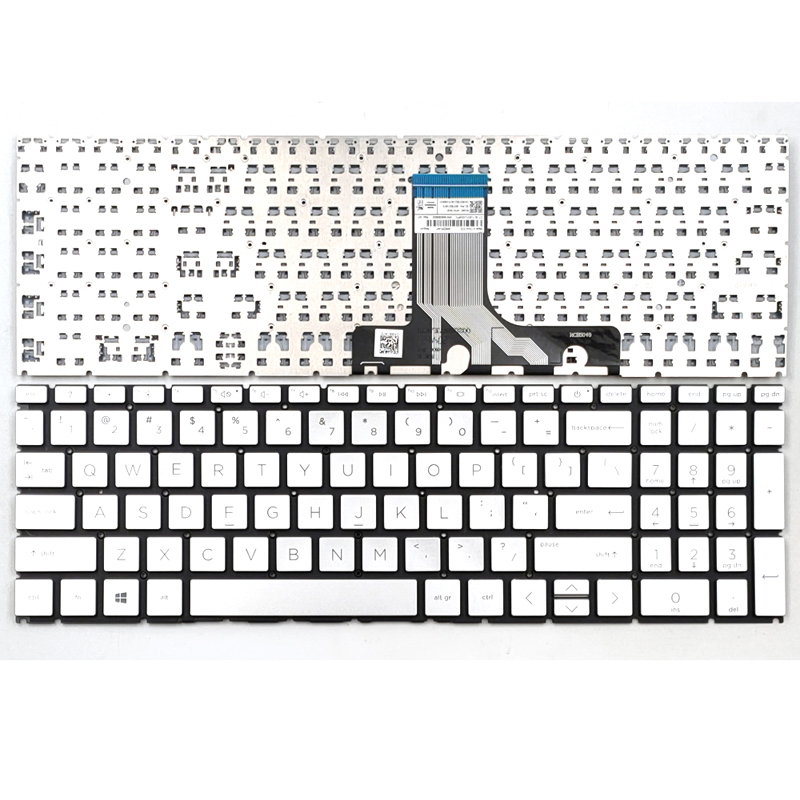 New HP 15-EG 15-EG0003CA 15-EG0053CL 15-EG0073CL Keyboard US Silver Without Backlit
